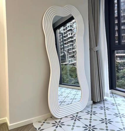 กระจกตั้งพื้น MY DOLLS HOUSE ZENN 180 CM. สีขาว_3